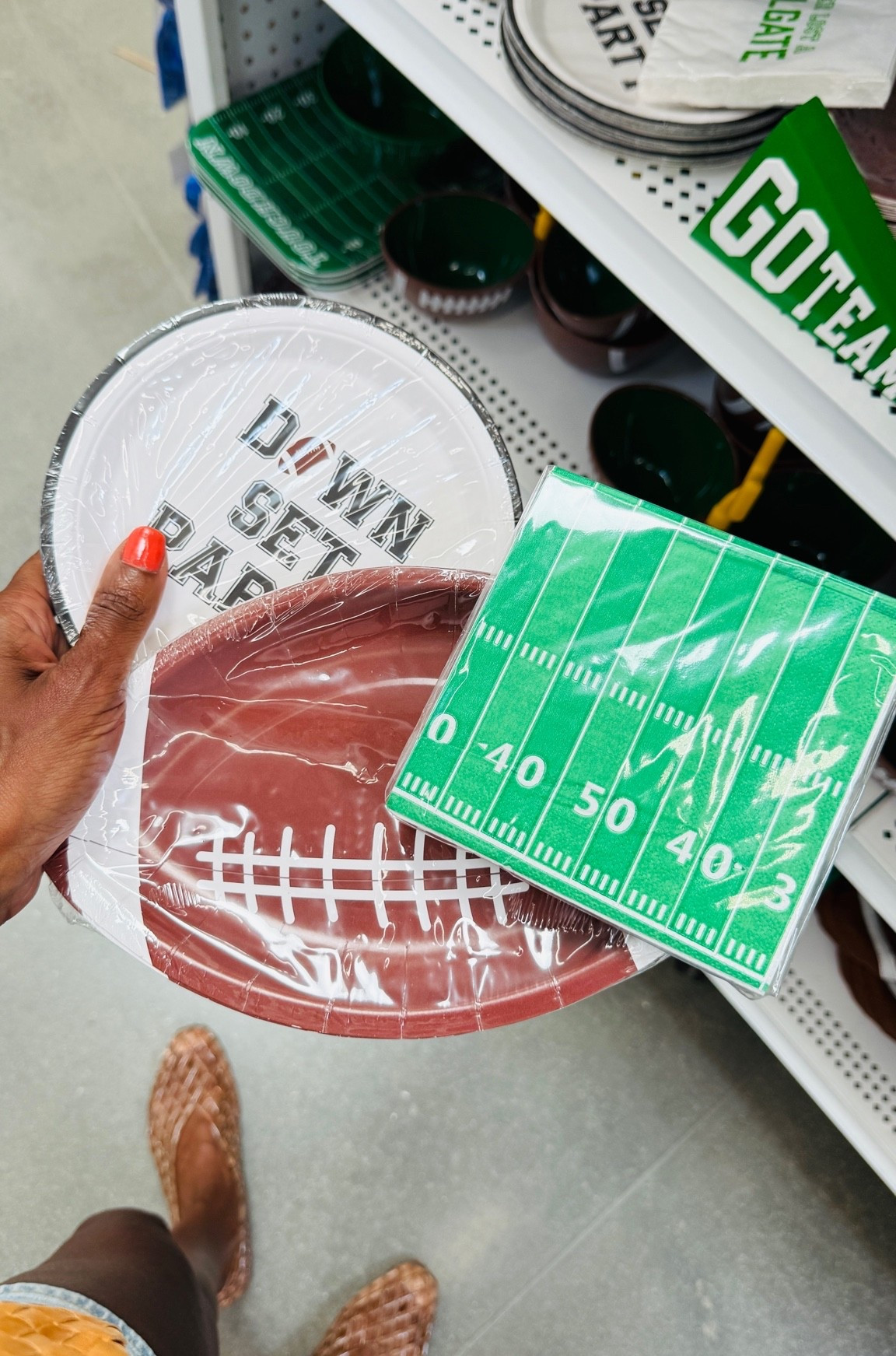 Football party paper plates, napkins, cheer mom, football mom, back to school

#LTKKids #LTKU #LTKSeasonal