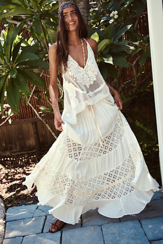 Swept Away Maxi Skirt | Free People (UK)