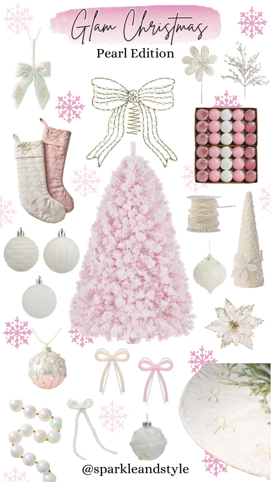 Glam Christmas: Pearl 🤍

Christmas decor, Christmas tree, Christmas ornaments, Christmas ribbon, Christmas tree skirt, christmas stocking, Christmas wreath, Christmas tree topper, Christmas stocking holder, home interior, home decor, home accessories, home decoration, glam Christmas decor, girly girl Christmas, Luxe Christmas, elegant Christmas, classy Christmas, Christmas tree decorations, Christmas decorations

#LTKHome #LTKHoliday #LTKSeasonal