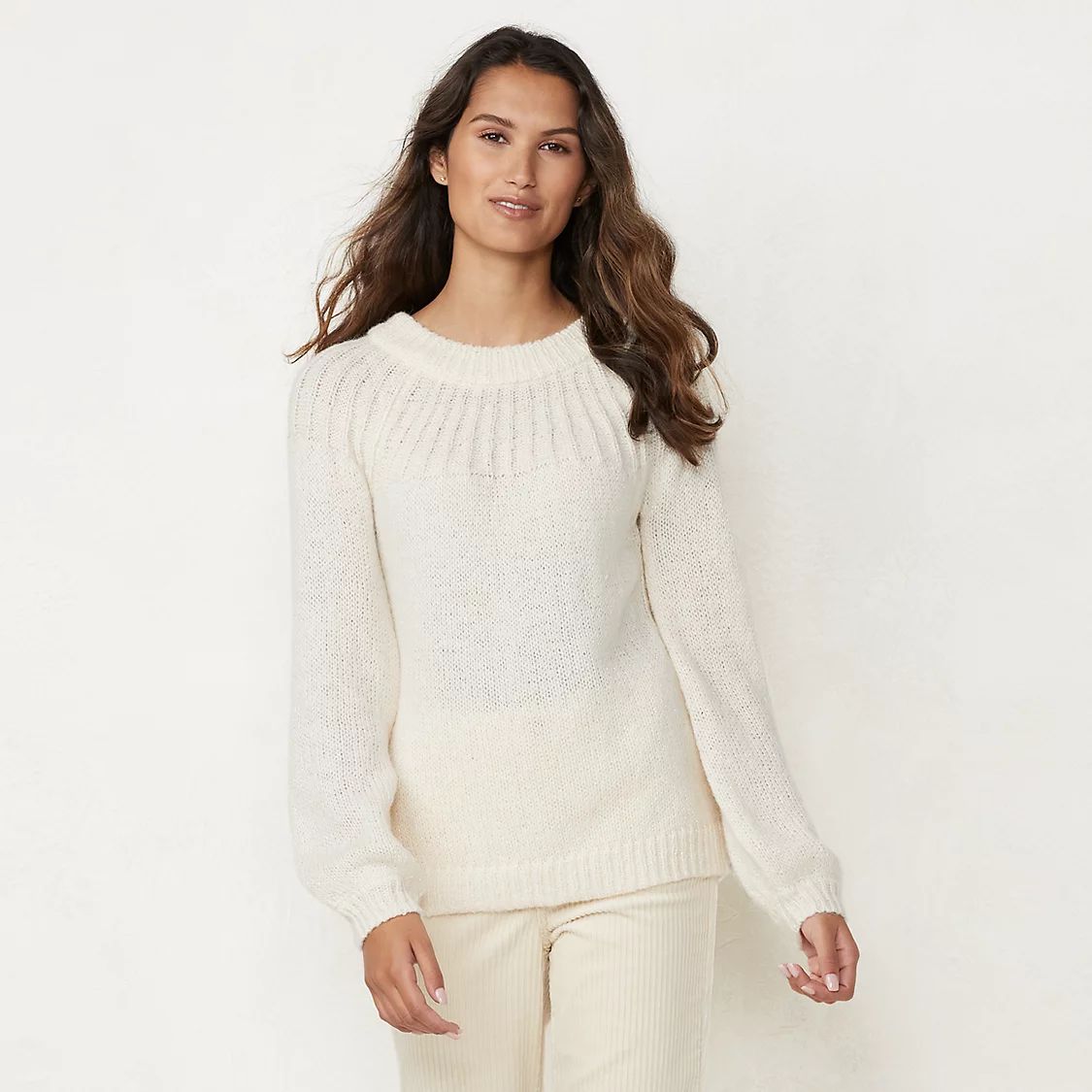 Women's LC Lauren Conrad Bow-Back Sweater | Kohl's