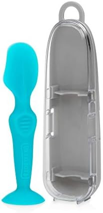 Dr. Talbot's Diaper Cream Soft Silicone Brush with Suction Base & Hygienic Case, Aqua, Mini Size, 2  | Amazon (US)
