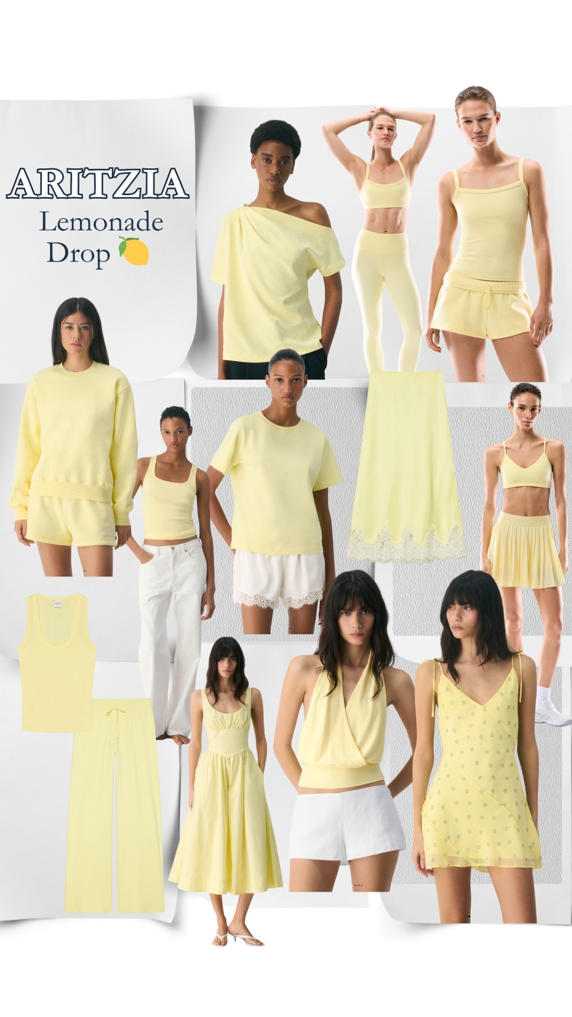 New Lemonade drop 🍋 @Aritzia  

yellow is the IT color this spring 

#aritzia #aritziapartner #ad 