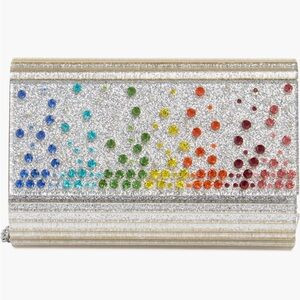 NWT Kurt Geiger Rainbow Silver Crossbody Bag | Poshmark