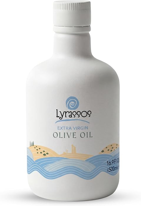 LYRASSOS Extra Virgin Olive Oil 500ml (16.9 fl oz) | High Polyphenol EVOO, Cold Pressed, Early Harvest, Rich Flavor | Amazon (US)