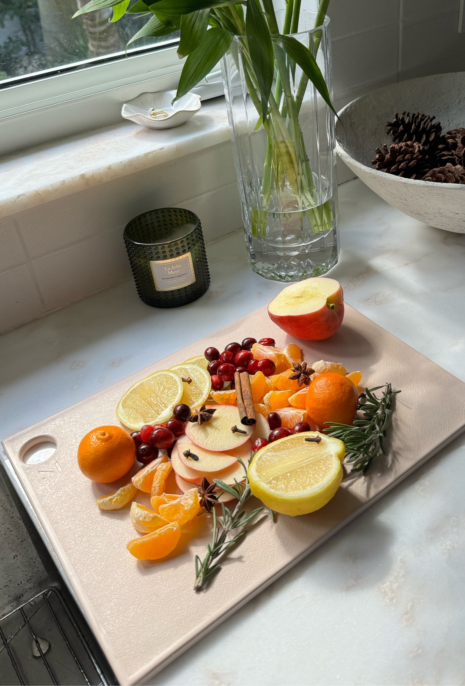 Absolute favorite cutting board! So pretty, comes in a ton of different colors and sizes, and never gets scratched up.

#LTKHoliday #LTKhome