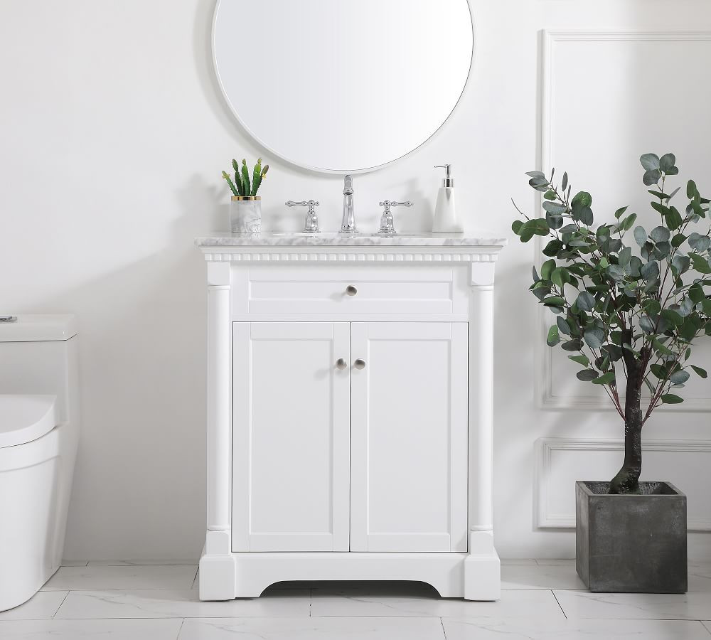 Lorenz 30" Single Sink Vanity | Pottery Barn (US)