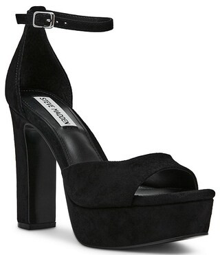 Ana Suede Platform Dress Sandals | Dillard's