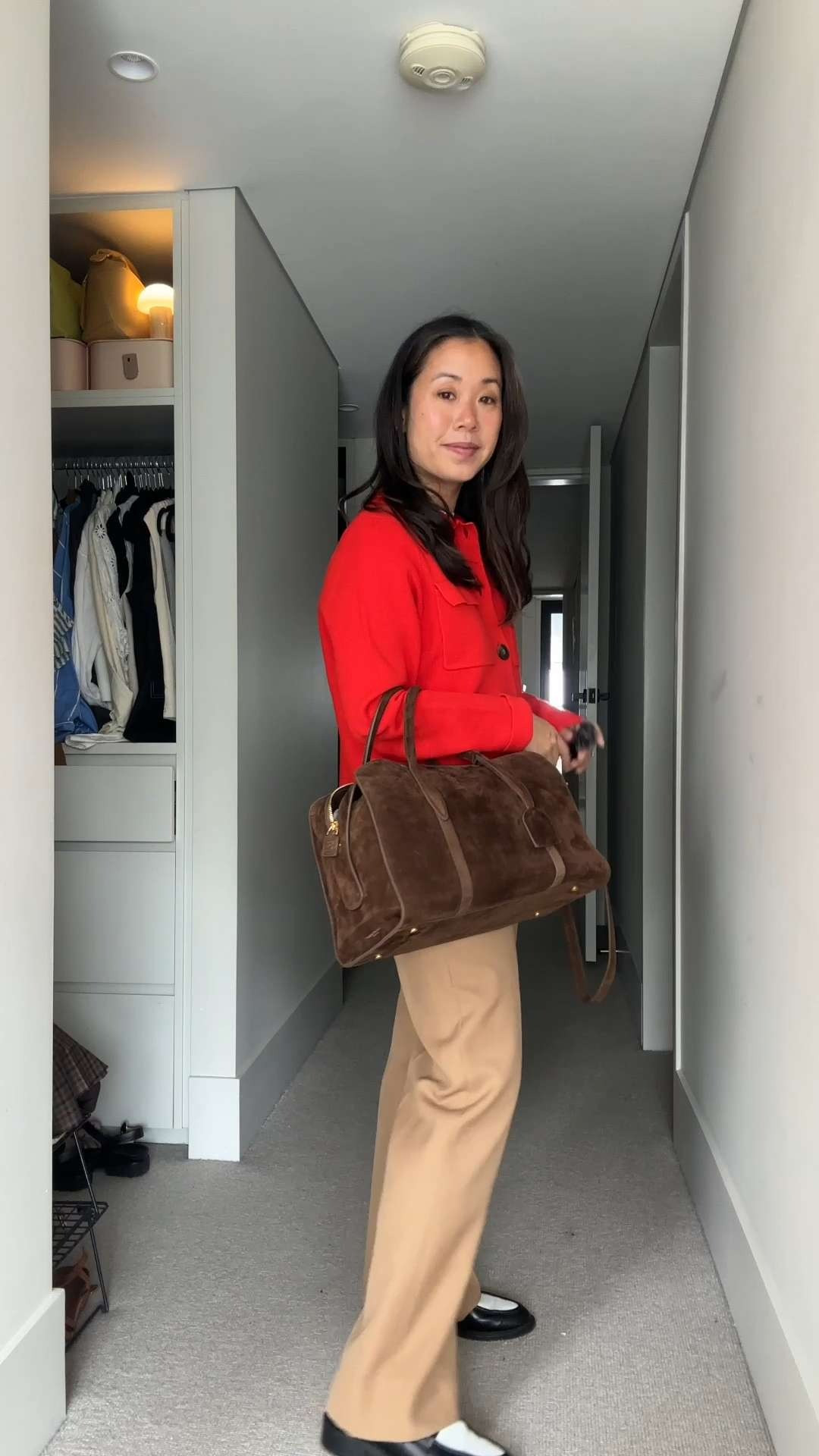 Another outfit formula to add to your transitional season workwear rotation - wearing a size S in my sezane cardigan (this one's a merino knit wool so it's not itchy and scratchy like some of their other ones - huzzah! 

 #LTKaustralia #LTKworkwear #LTKstyletip