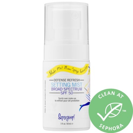 Supergoop! Defense Refresh Setting Mist SPF 50 1 oz/ 30 mL | Sephora (US)