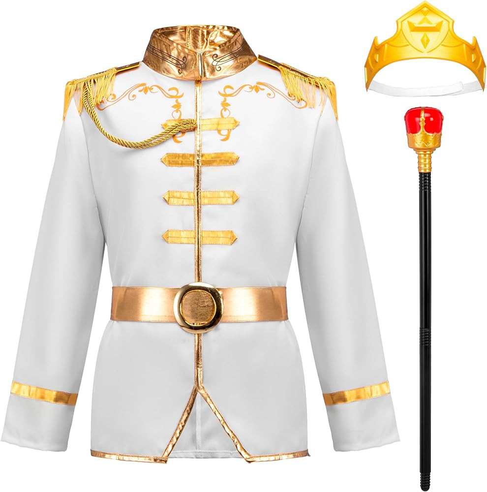Spooktacular Creations Prince Costume for Boys, Royal Prince Charming Costume for Toddler Kids Ha... | Amazon (US)