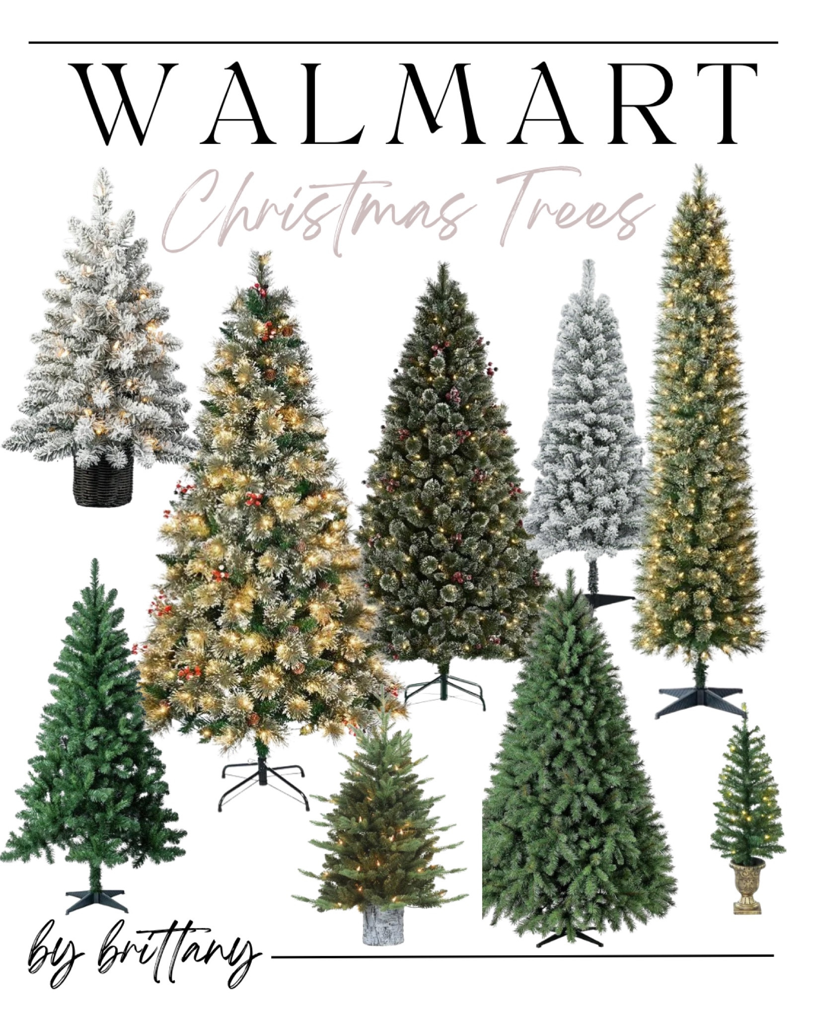 Prepping for the holiday season may seem crazy, but Christmas is only about 76 days away and if you’re anything like me, my tree and decor go up immediately following thanksgiving or somedays even beforehand! 🫣🤭🤗 

Walmart has several beautiful and affordable pre-lit Christmas trees to fit your space, all for under $125! 

#LTKHoliday #LTKHome #LTKFindsUnder100