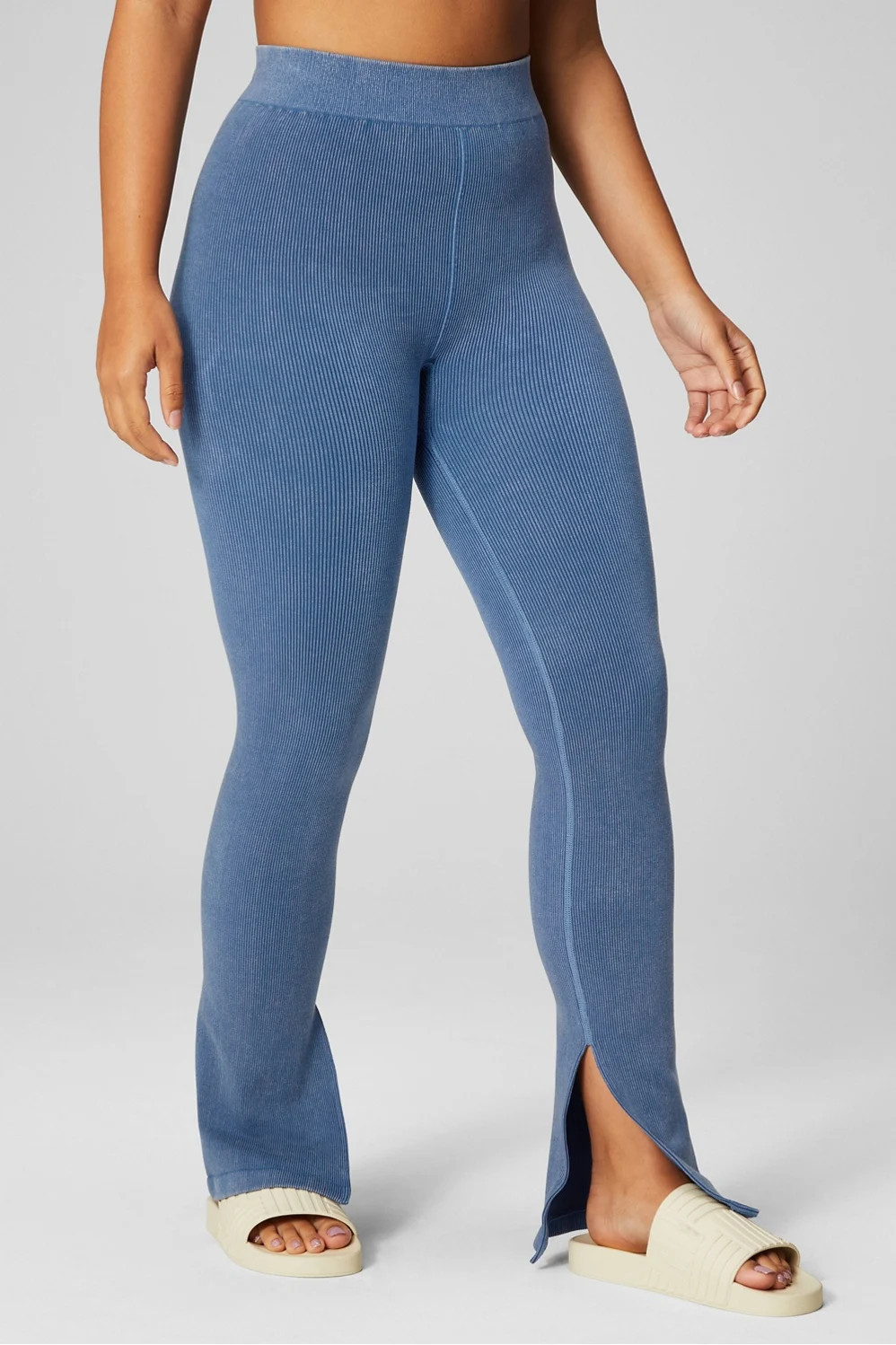 Cloud Seamless High-Waisted Split Flare | Fabletics - North America