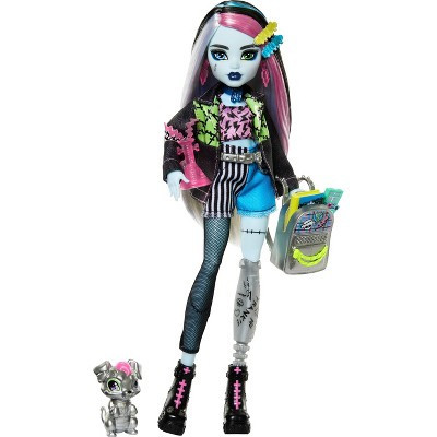 Monster High 12.7" Frankie Stein Fashion Doll with Pet Watzie and Accessories | Target