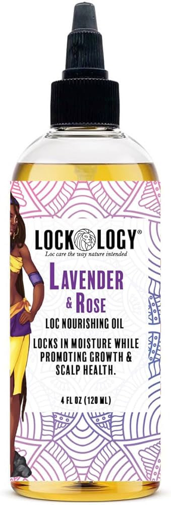 Loc Oil For Dreads, Lavender & Rosemary Oil For Locs & Dreadlock Oil For Dreads Growth | Black Ow... | Amazon (US)