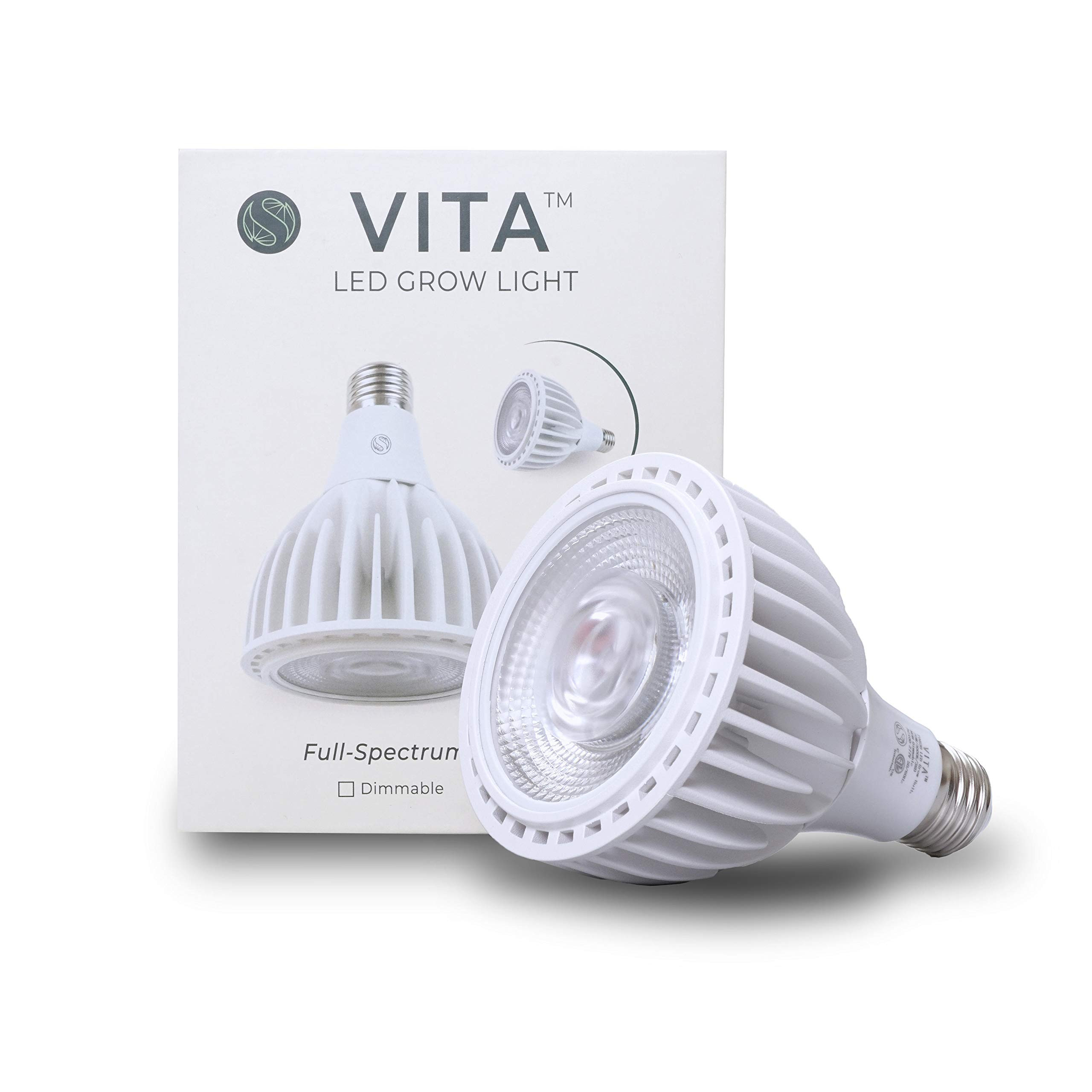 ASPECT Vita™ LED Grow Light Bulb Full Spectrum for Indoor Plants 24"-84" Below Light - DIMMABLE... | Amazon (US)