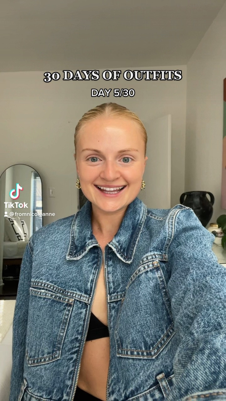 Day 5 of 30 days of fall outfits! Back to it in cargo pants and a denim jacket. Both are from Zara, but I’ve linked similar options!

#LTKsalealert #LTKSeasonal #LTKunder100