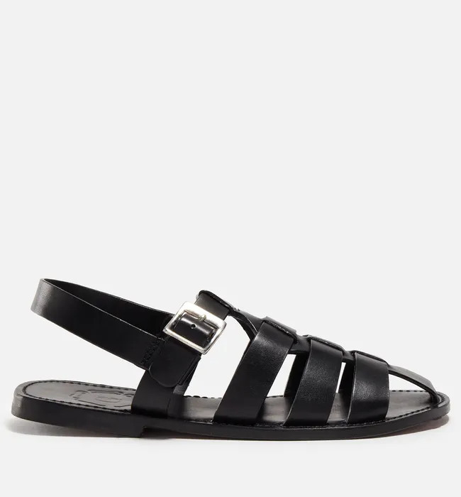 Grenson Women's Queenie Leather Fisherman Sandals | Coggles (Global)