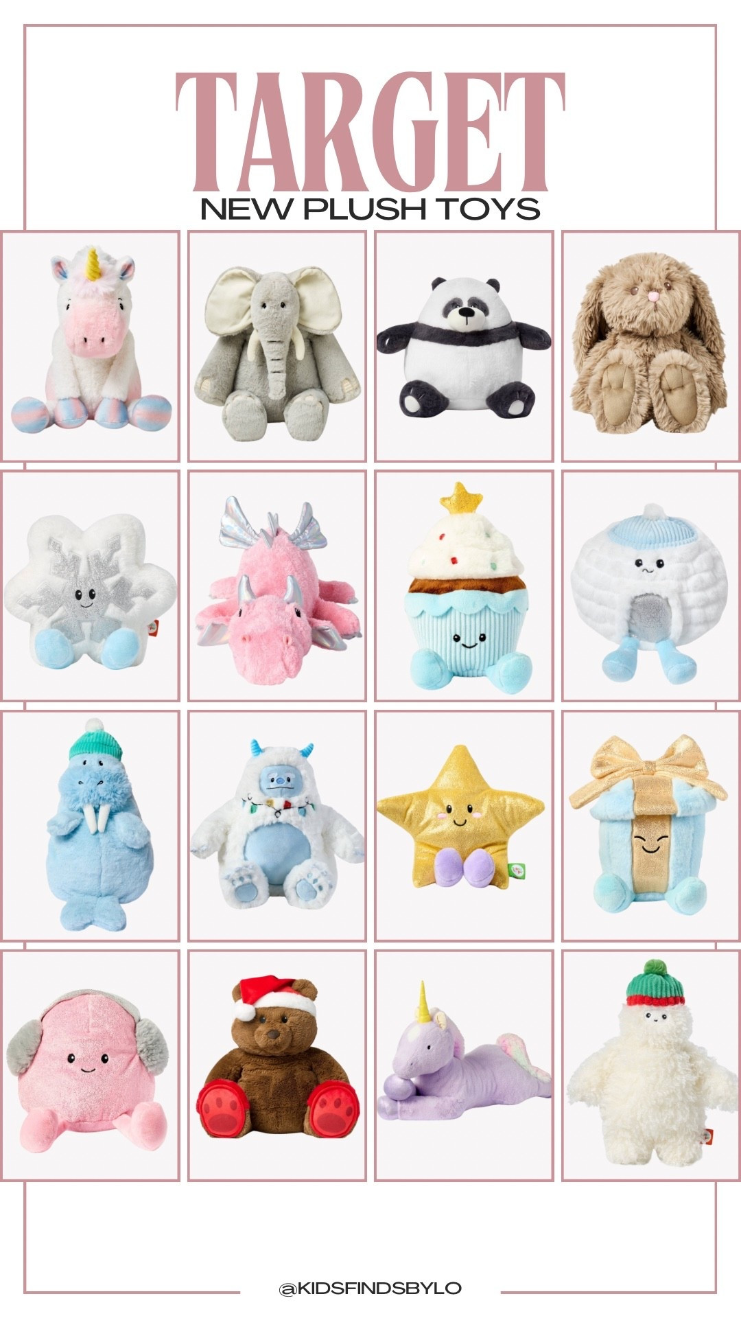 New plush toys at Target! 

#LTKHoliday #LTKKids #LTKHome