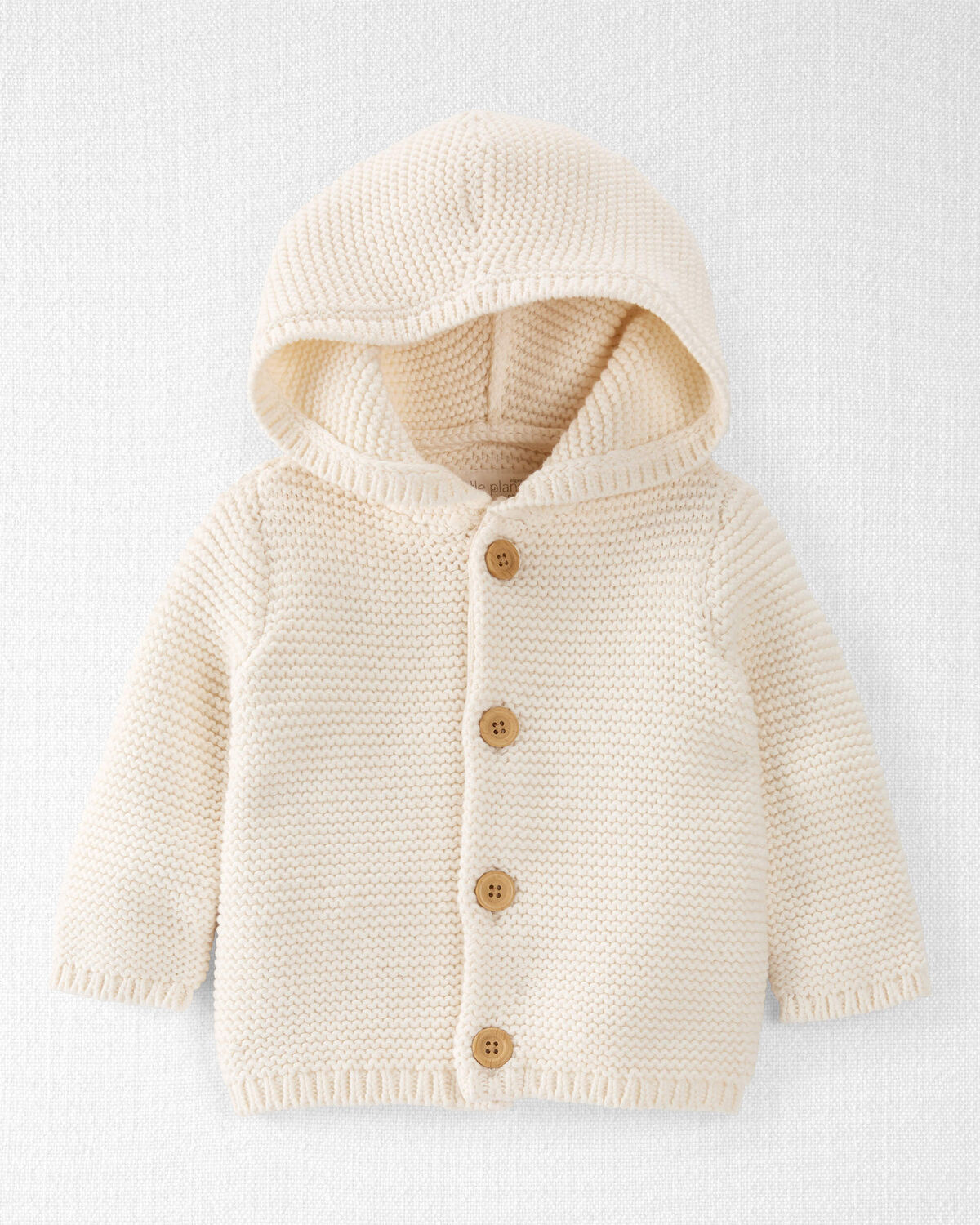 Baby Organic Cotton Signature Stitch Cardigan | Carter's Inc