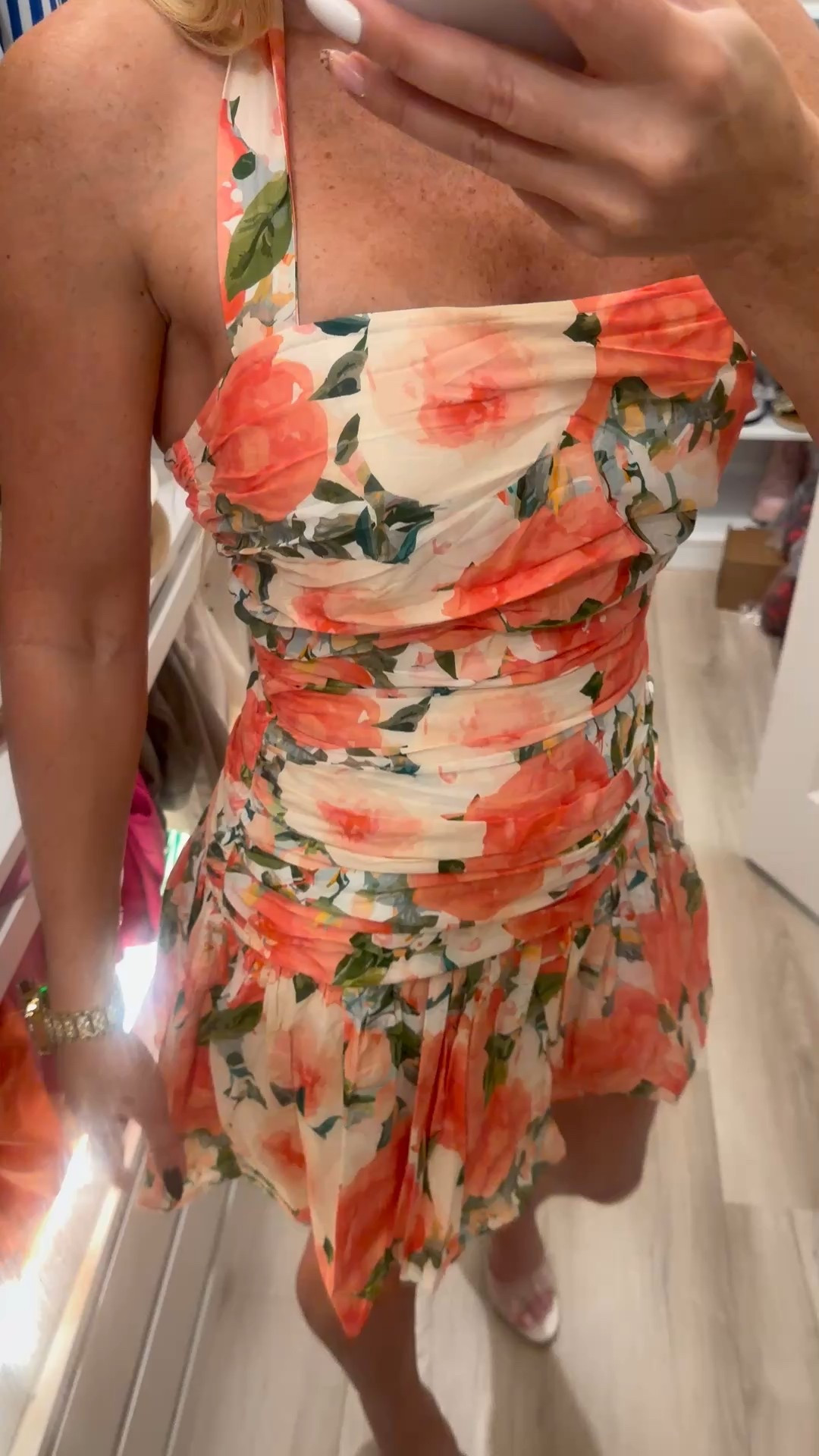 Super cute floral mini dress. 100% cotton. Perfect for vacation or resort wear.


#LTKFindsUnder50 #LTKTravel #LTKootd