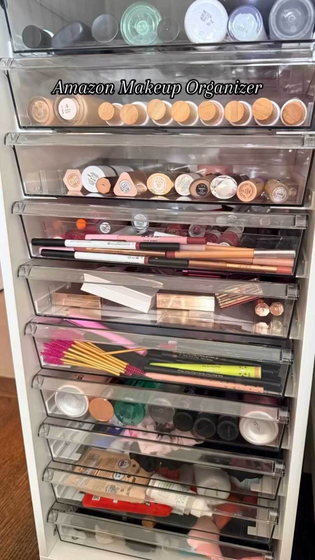 Amazon Makeup Organizer for under $100 🤩✨💫

Just linked it in my Amazon storefront but it even comes with insert dividers. And it’s so easy to assemble! 
It has 10 drawers with great height in it! 

Highly reccomend! 

#amazon #amazonfinds #amazonstorefront #makeup #makeuporganizer #organizer 

@amazon