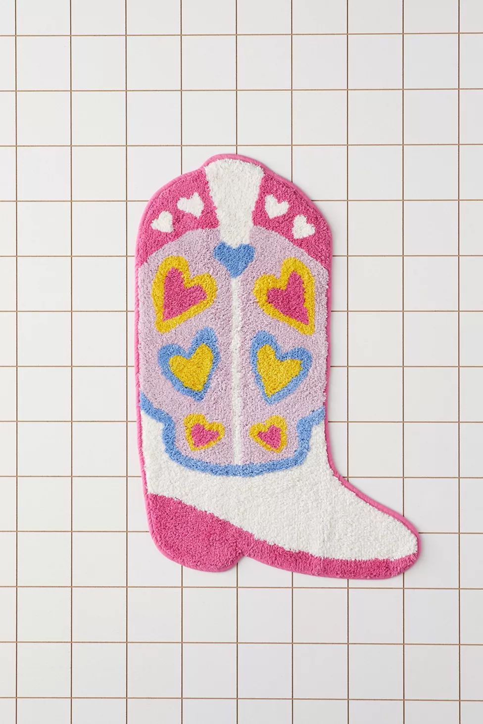 Cowgirl Boot Bath Mat | Urban Outfitters (US and RoW)