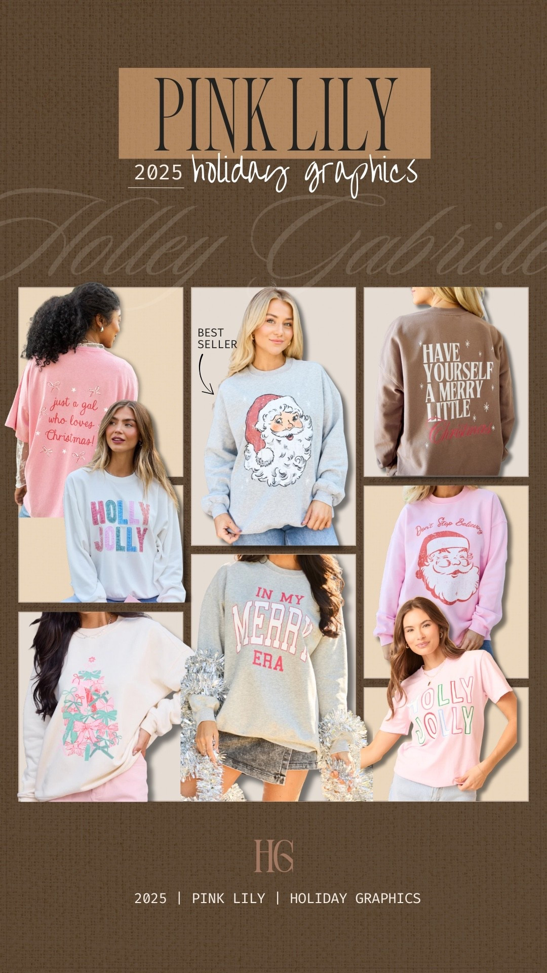 Pink Lily is having 40% off site-wide this weekend! 🤎 they just dropped a bunch of cute new holiday graphics too! 🎄 everything is marked down already! 

I prefer a L in these tees ☺️

Ootd / pink lily / crewnecks / cute / fall style / gift ideas for her / Holley Gabrielle / sale / graphic tees 

#LTKHoliday #LTKSeasonal #LTKSaleAlert