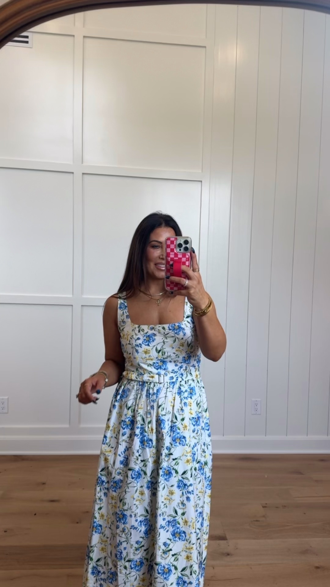 Found: the perfect floral midi for spring. 🌼 The square neckline and belted waist make this feel so tailored and expensive. I’m in a size XS.

#LTKunder50 #LTKspring #LTKstyletip 

#LTKmomlife #LTKootd