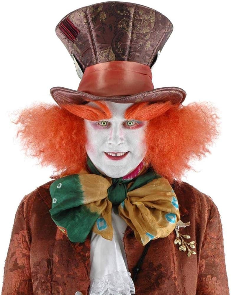 elope Disney Alice in Wonderland Mad Hatter Costume Eyebrows Standard | Amazon (US)
