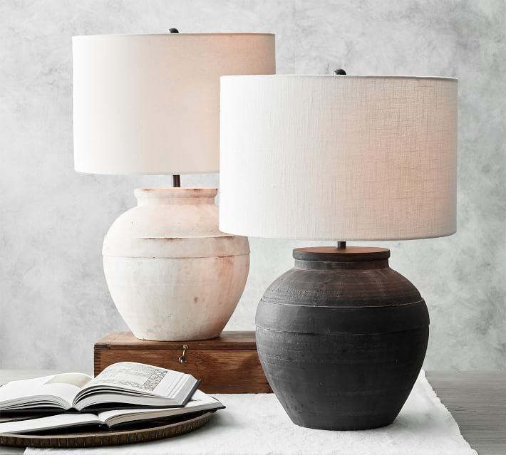 Faris Ceramic Table Lamp Base | Pottery Barn (US)