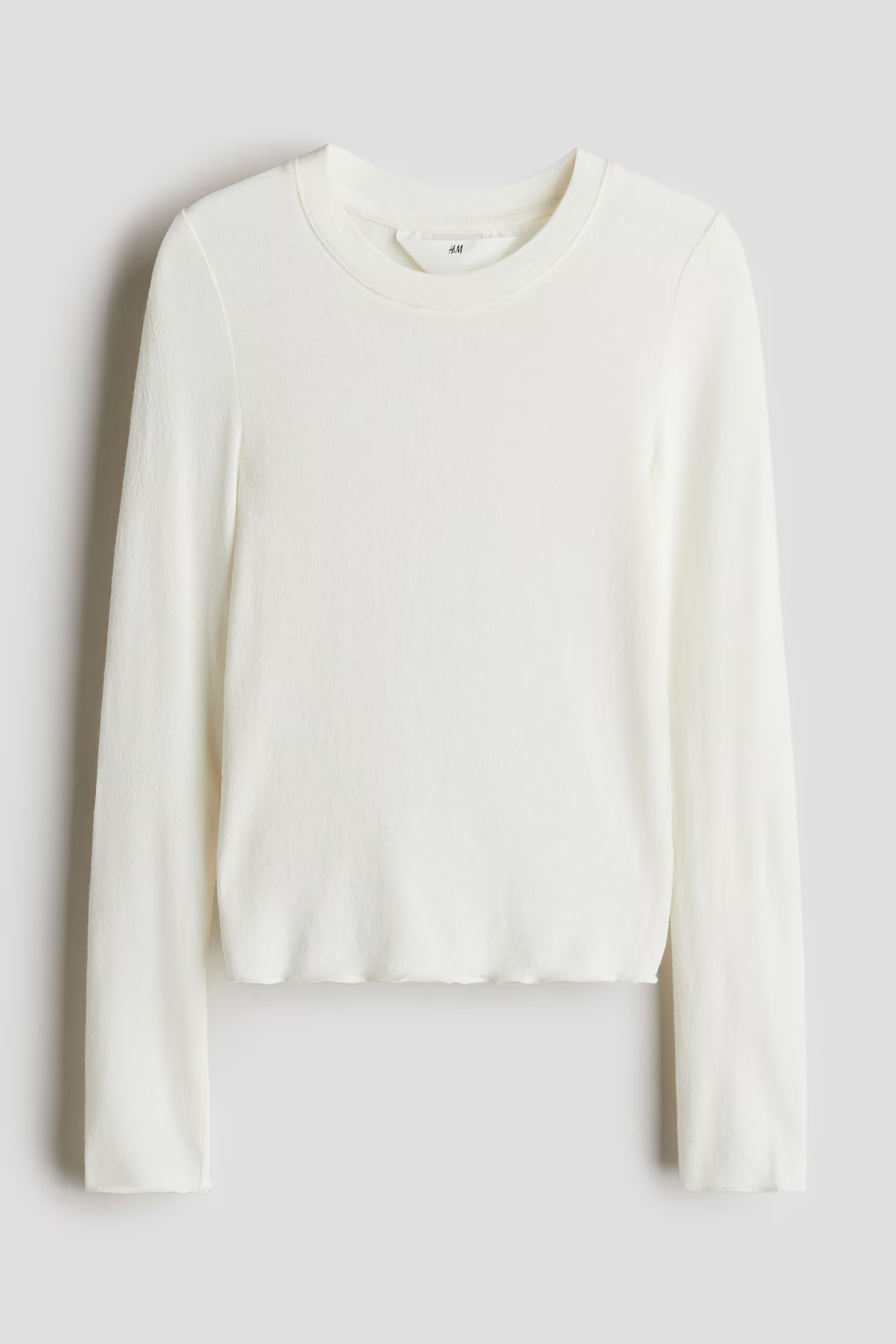 Long-Sleeved Cashmere-Blend Top | H&M (US + CA)