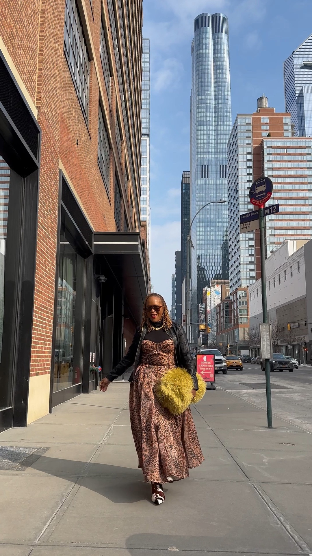 Animal print dress and boots with shaggy faux fur bag

#LTKdayinmylife #LTKvlog #LTKootd