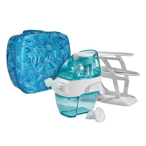 Navage Essentials Bundle - Navage Nasal Irrigation System - Adult Nasal Cleaner with 1 Nose Cleaner, 30 SaltPods, Countertop Caddy and Paisley Travel Case | Amazon (US)