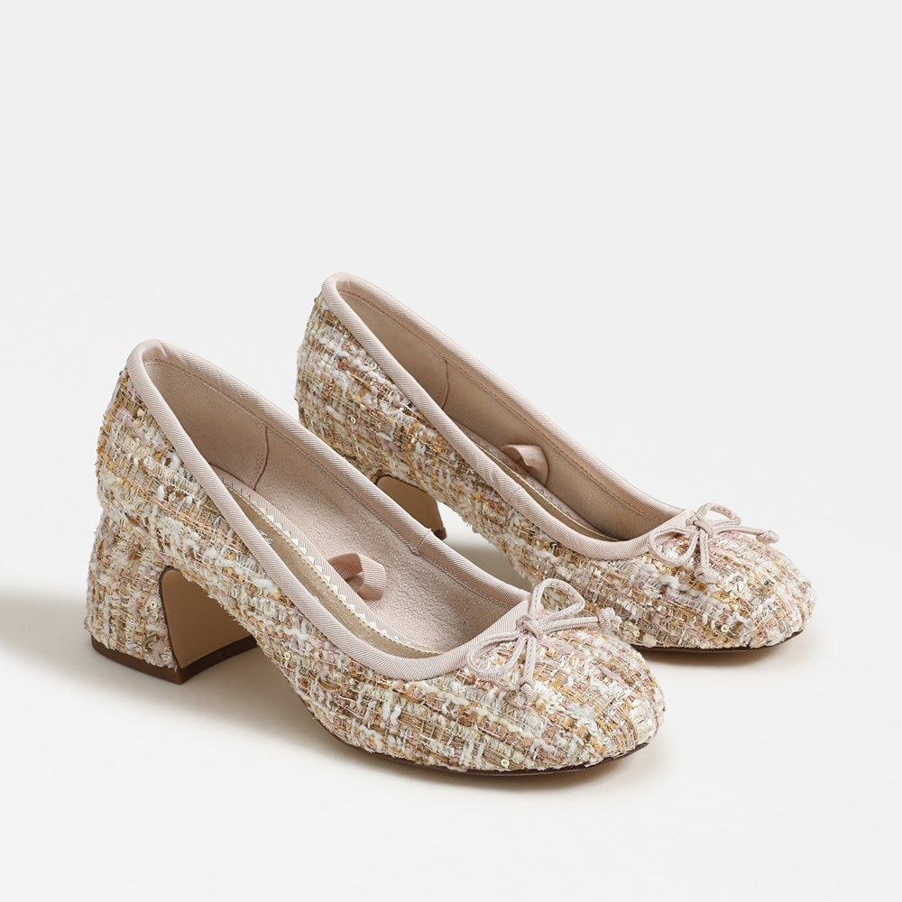 Della Wrap Up Block Heel Ballet | Circus by Sam Edelman