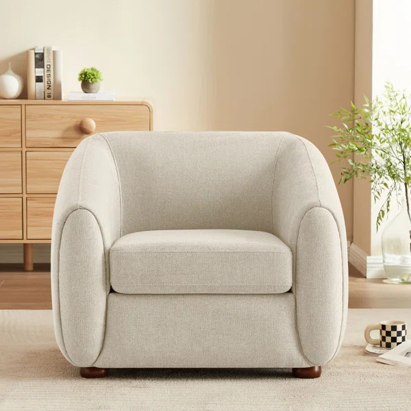 36.6 inch Upholstered Armchair | Wayfair North America