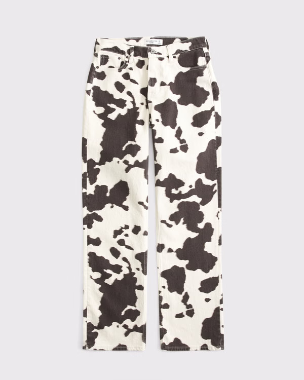 Women's Curve Love Low Rise Baggy Jean | Women's Bottoms | Abercrombie.com | Abercrombie & Fitch (US)