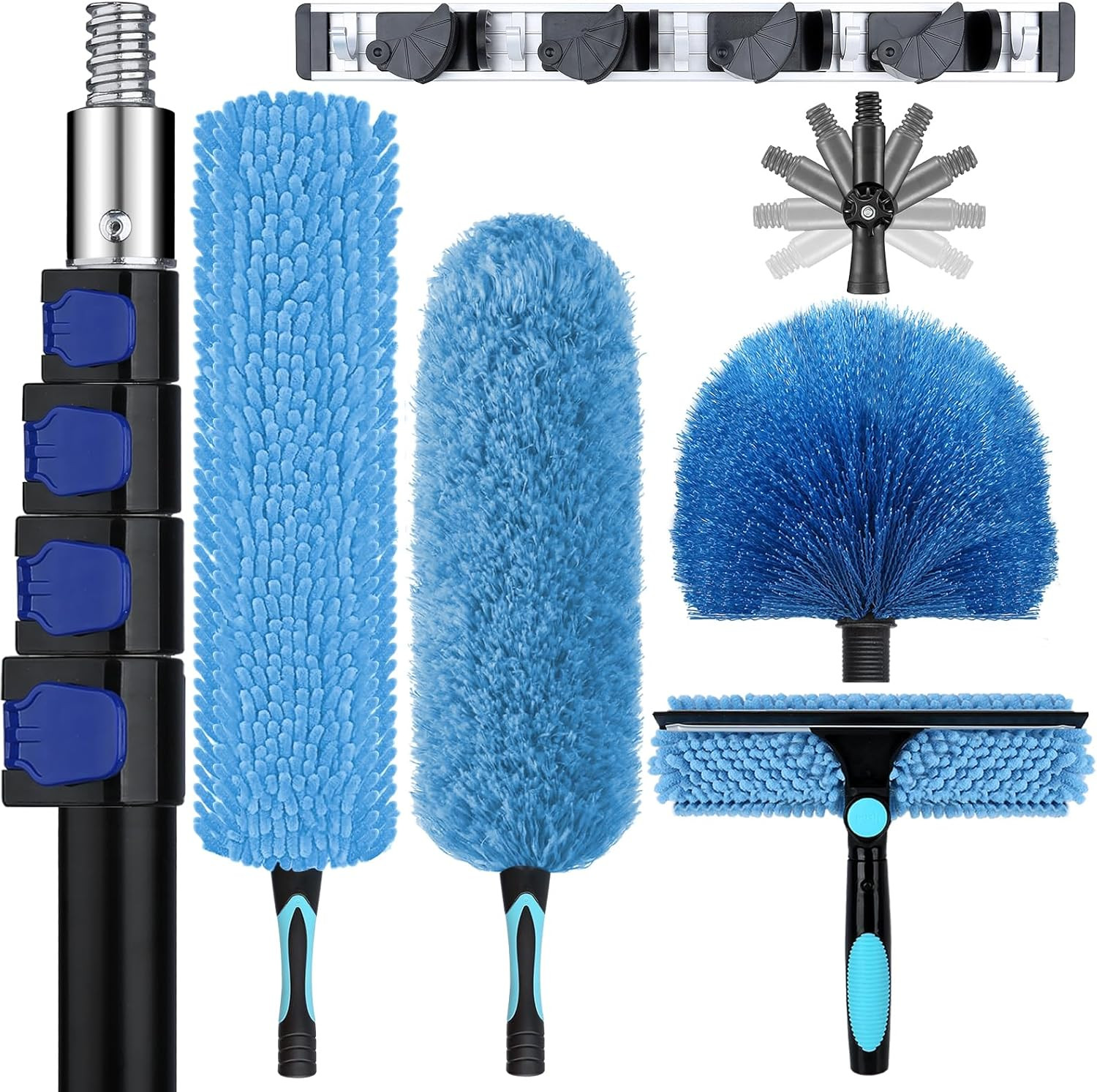 25ft High Ceiling Duster Kit with 5-18ft Extension Pole | Amazon (US)