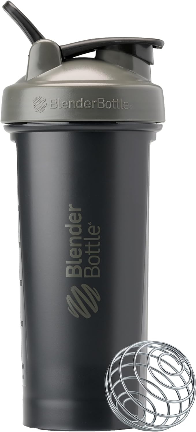 BlenderBottle Classic V2 Shaker Bottle Perfect for Protein Shakes and Pre Workout, 28-Ounce, Grey... | Amazon (US)