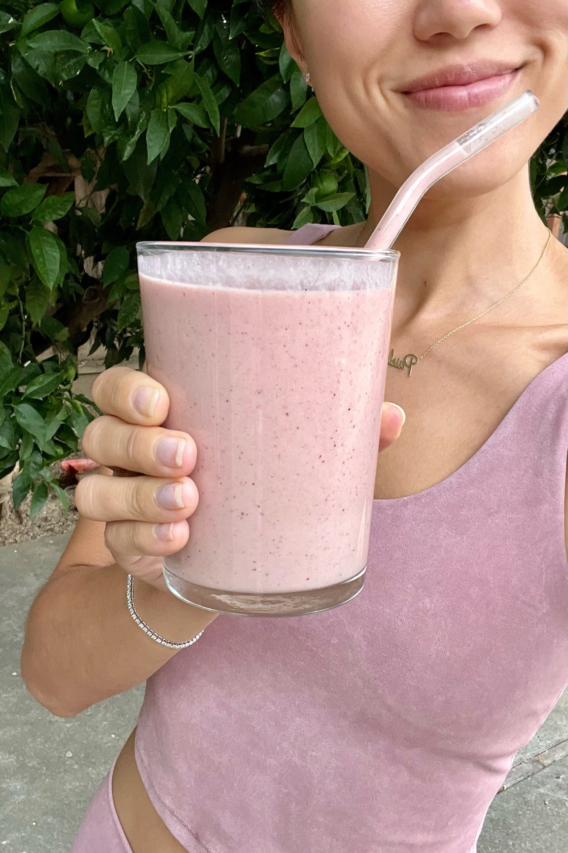 Starting the day with a Peloton workout & a healthy fruit protein smoothie 

#LTKFitness #LTKActive