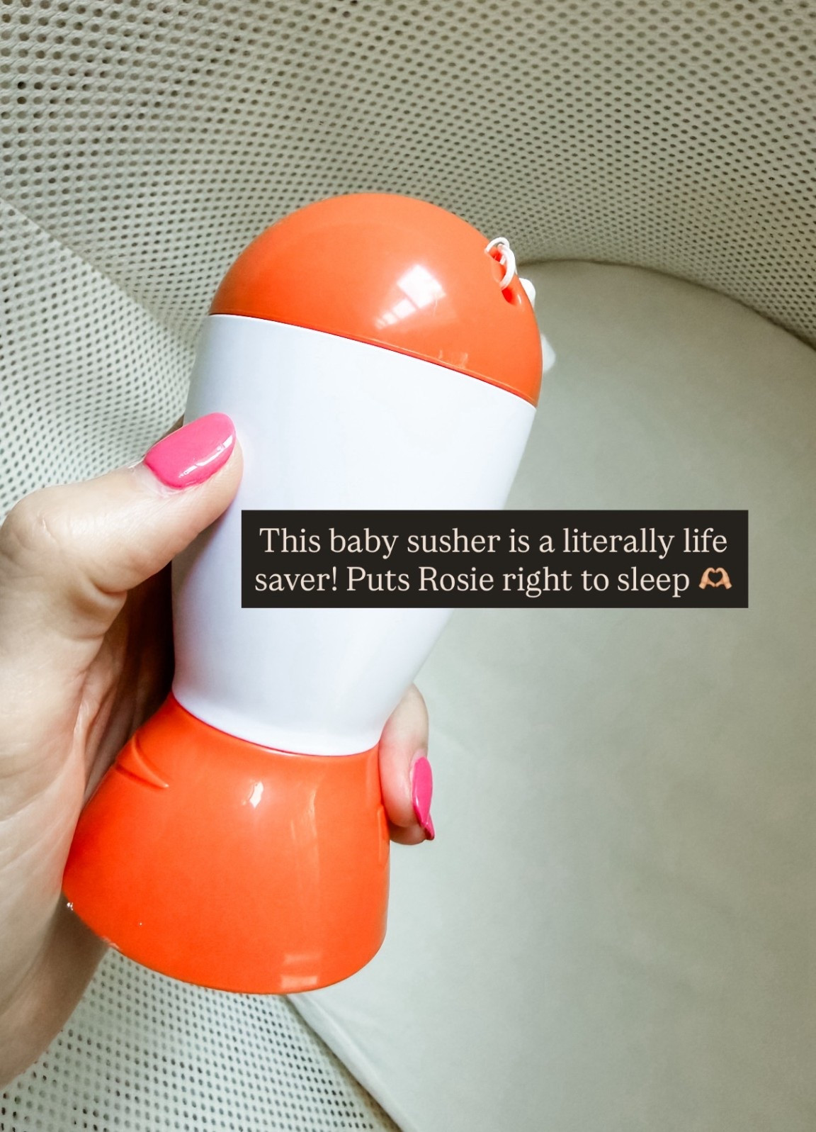 This item is a must for newborns 👏🏼

Loverly Grey, Amazon find, newborn essentials, baby essentials, baby shusher, postpartum essentials 

#LTKmomlife #LTKBaby