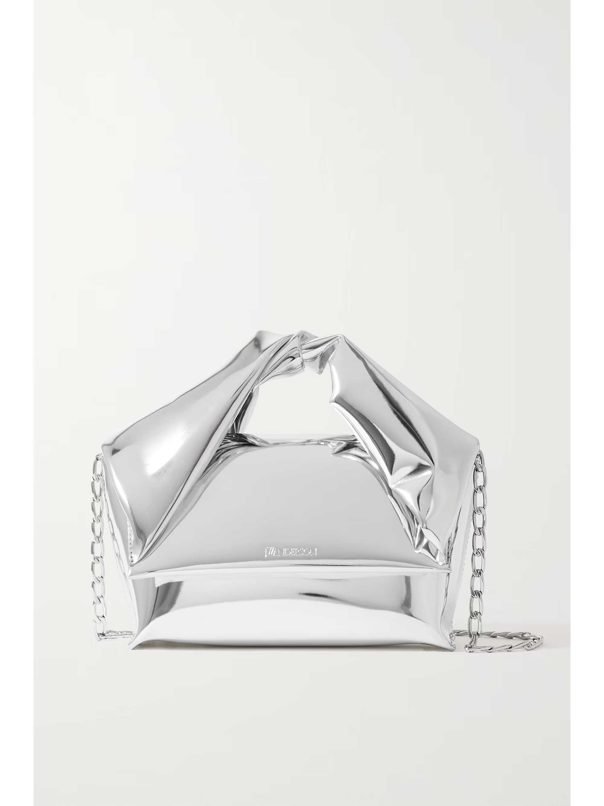 Twister mirrored-leather shoulder bag | NET-A-PORTER APAC