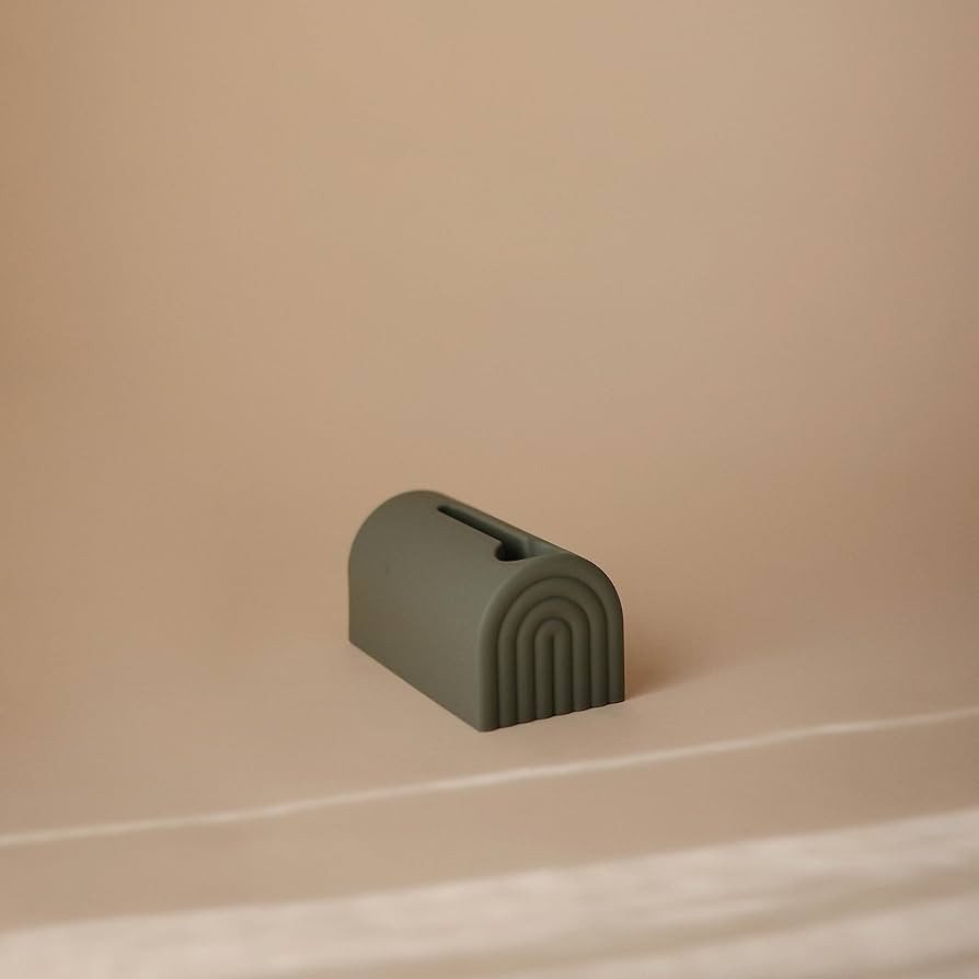 mushie Bath Spout Cover | Soft Silicone Bathtub Faucet Safety Guard for Kids | Universal Fit (Dri... | Amazon (US)