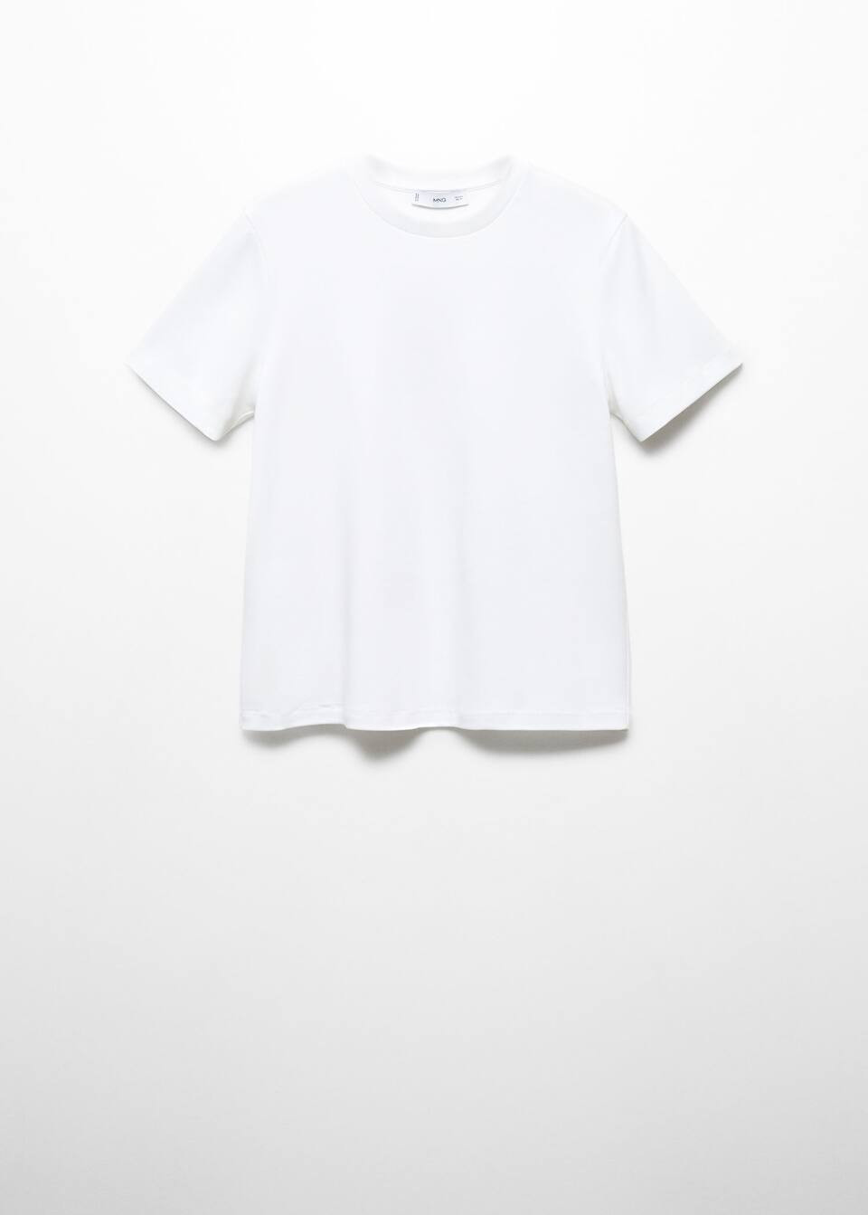 T-shirt premium coton -  Femme | Mango France | MANGO (FR)
