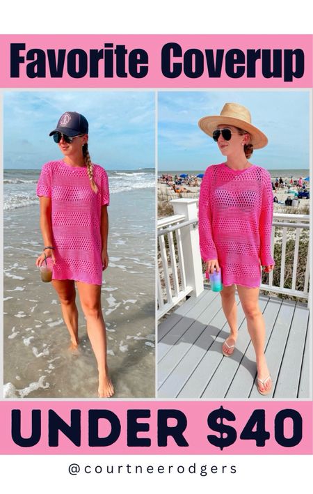 Amazon Crochet Swim Coverup 🩷 Size medium for extra length! 

Amazon, Amazon Fashion, Swimsuit Coverups, Crochet Swimsuit Coverup, Spring Break, Vacation Outfits 

#LTKswim #LTKfindsunder100 #LTKstyletip