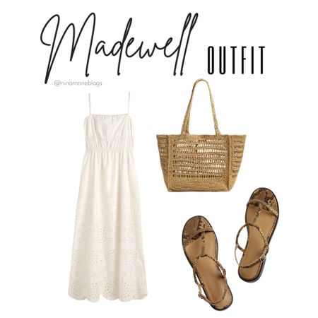 Madewell outfit
White dress 
Spring outfit 
Straw tote bag

#LTKSaleAlert #LTKxMadewell #LTKSeasonal