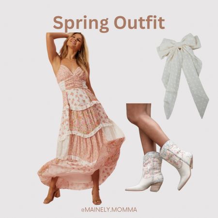 Spring outfit look

#spring #springoutfit #vacation #vacationoutfit #dress #springdress #fashion #style #boots #booties #bow #hair #pink #trending #bestsellers #newarrivals #summer #summeroutfits #moms #formoms 

#LTKstyletip #LTKfindsunder100 #LTKSeasonal