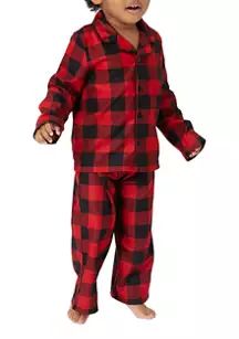 Toddler Buffalo Check Pajama Set | Belk