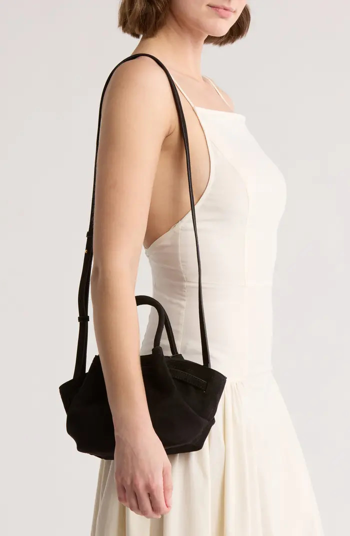 Hana Mini Faux Suede Tote | Nordstrom