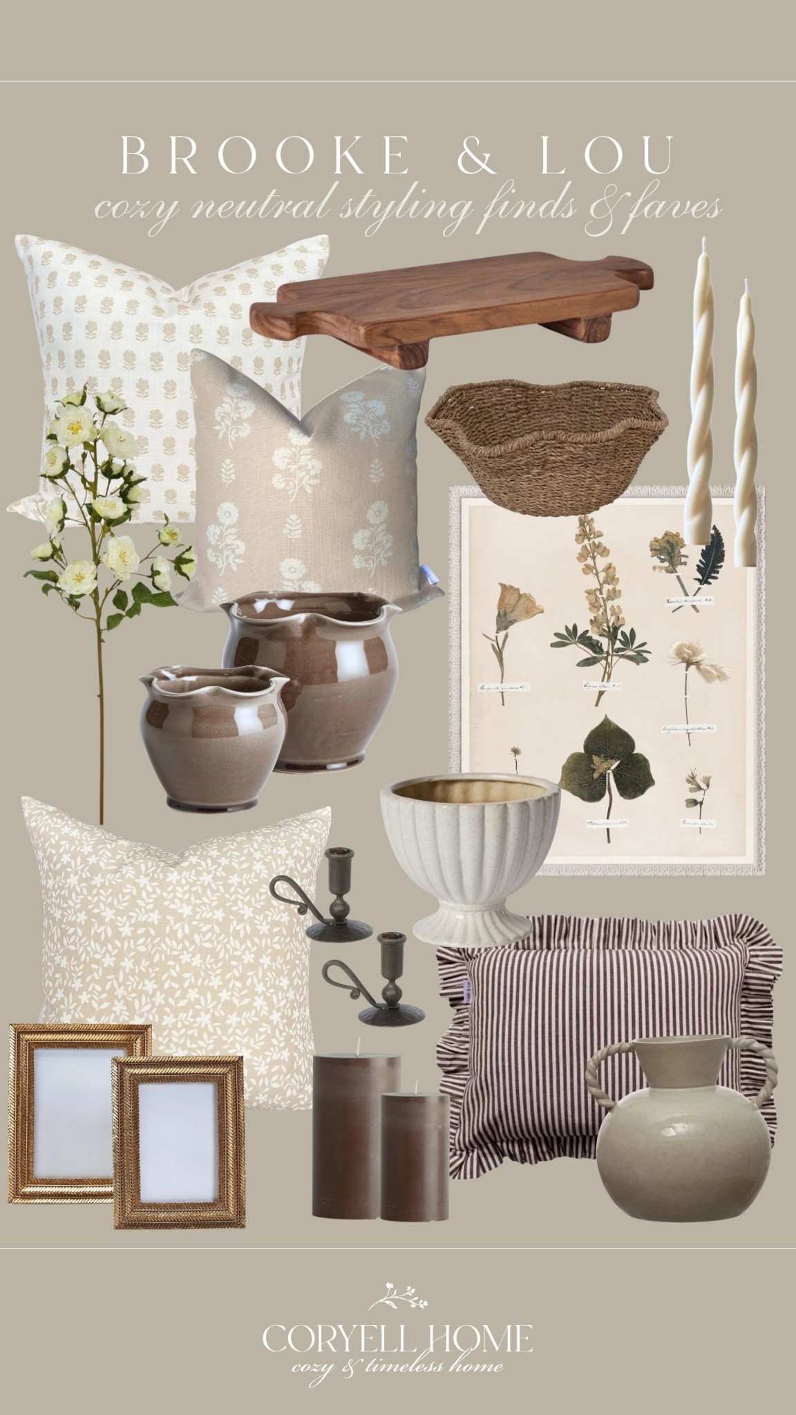 Brooke & Lou home decor & curated finds! Loving these neutral home accents. 🤎🙌🏻 

#LTKHome