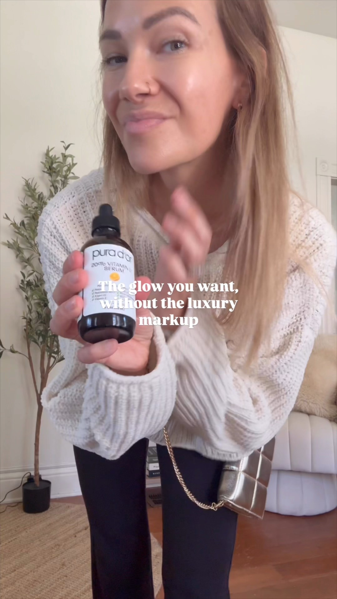 The perfect outfit for work are just going out and feeling a little bit elevated. It’s also great for a pre-fall, or fall. The sweater is lightweight. The pants are definitely my go to feel elevated, but feel like I’m wearing sweatpants. The shoes are incredibly comfortable as well but they are 100% leather suede and definitely worth every penny. You’ll own them forever. i’m also obsessed with this facial oil. It has everything you want and more including retinol, vitamin C, hyaluronic acid, etc..

#LTKFindsUnder100 #LTKBeauty #LTKSeasonal